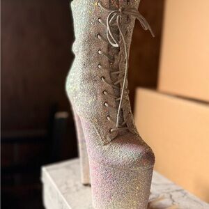 Limited edition Birthday Hella Heels Platform Boots